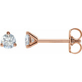 14K Rose Gold 1/4 CTW Lab-Grown Diamond Stud Earrings