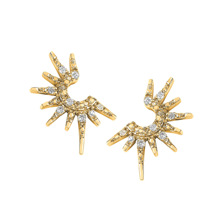 EARRINGS  RD V~ 0.04