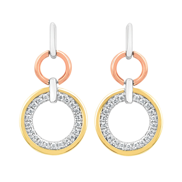 EARRINGS  RD V 0.17