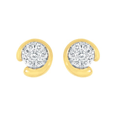 EARRINGS  RD LG A 0.33