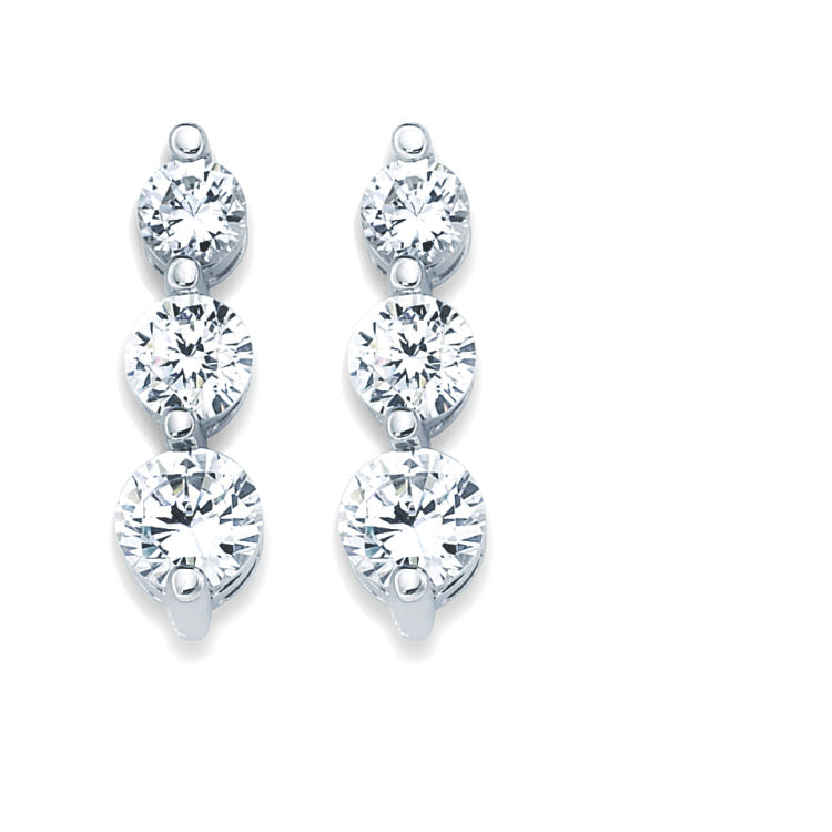 EARRINGS  RD V 0.25