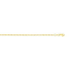 14K Yellow Gold 1.5mm Lumina 20 Chain with Lobster Lock