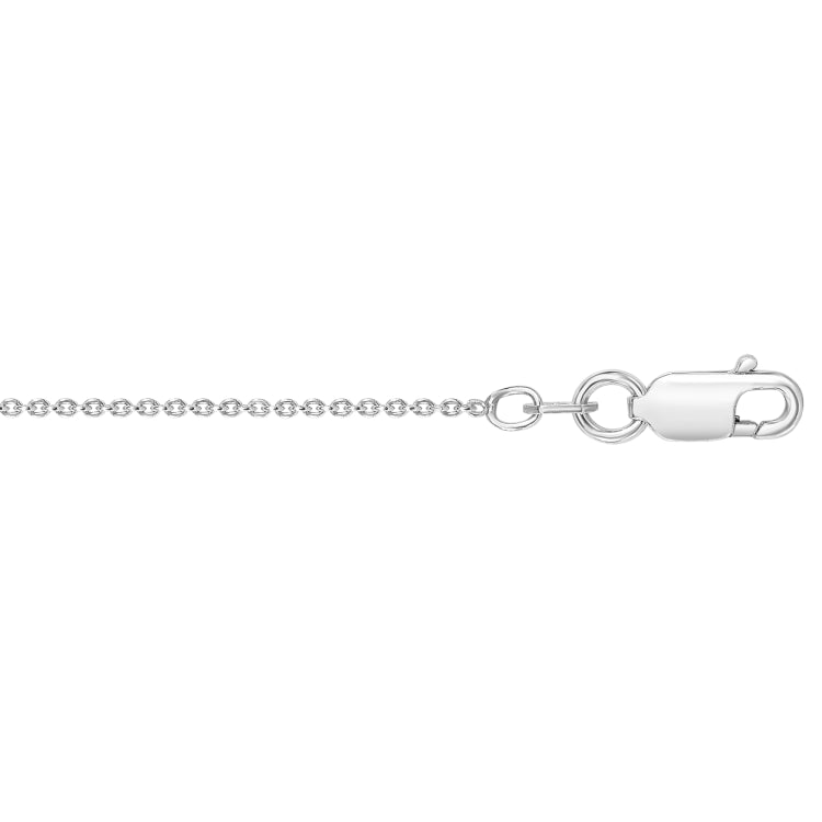 Sterling Silver 1.5mm Round Cable 16 Chain with Lobster Clasp