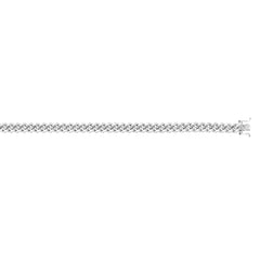Sterling Silver 7mm Miami Cuban 26 Chain with Box Lock