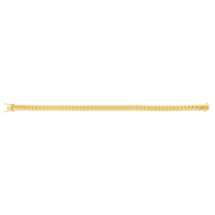 10K Yellow Gold 2.6mm 24 Miami Cuban Chain with Lobster Clasp