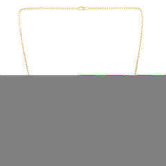 14K Yellow Gold 1.9mm French Cable 22 Chain with Lobster Clasp