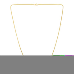 14K Yellow Gold 1.65mm Popcorn 16 Chain with Lobster Clasp