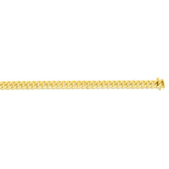 10K Yellow Gold 20 6.1mm Classic Miami Cuban Chain with Box Lock