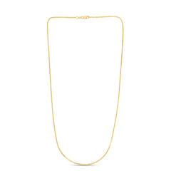 14K Yellow Gold 1.1mm Milano 16 Chain with Lobster Lock